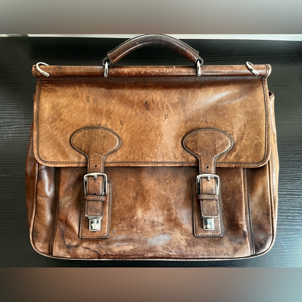 COACH Vintage Brown Leather Bag